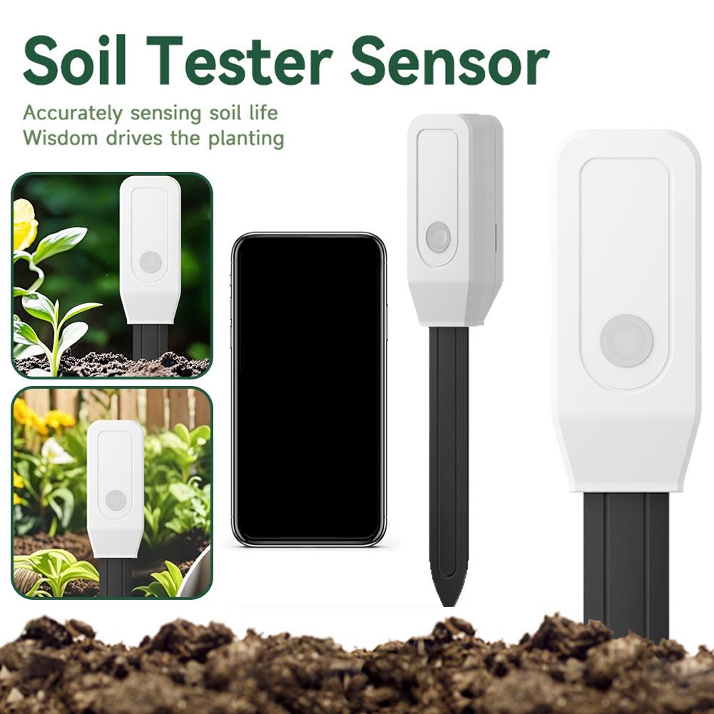 Smart Soil Sensor - เซ็นเซอร์วัดดินอัจฉริยะ Tuya Zigbee 3.0, เครื่องตรวจจับอุณหภูมิและความชื้นแบบไร้สาย, ป้องกันการรดน้ำเกินสำหรับต้นไม้ในกระถาง