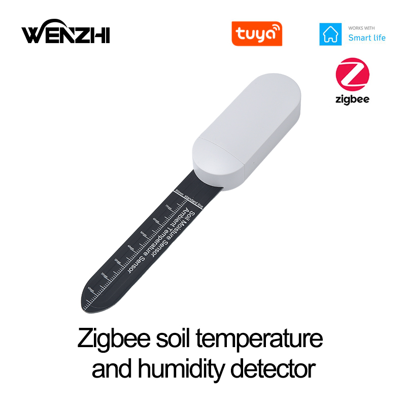 Smart Soil Sensor - เซ็นเซอร์ดิน ZigBee 3.0 ตรวจจับอุณหภูมิและความชื้นกลางแจ้ง กันน้ำ ใช้พลังงานจากแบตเตอรี่