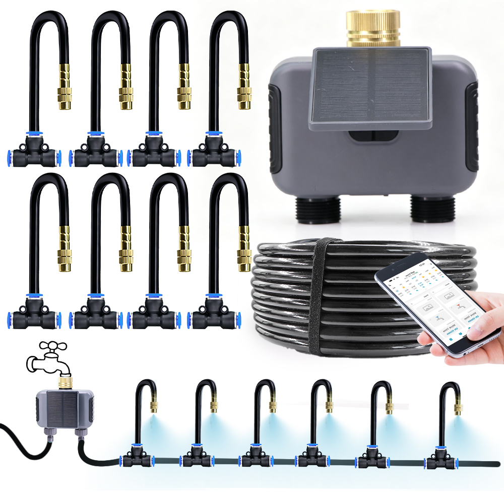 Smart Garden Refill - ระบบฉีดน้ำรดต้นไม้แบบ 2 ทาง ใช้พลังงานแสงอาทิตย์ พร้อม Wifi
