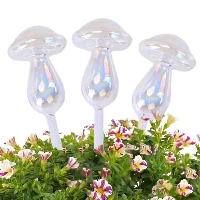 Smart Garden Herb - 1/2PCS แก้วฟางพืชรดน้ําอัตโนมัติหลอดไฟรดน้ําเห็ดน้ําอุปกรณ์หยดระบบชลประทานบ้านสวนเครื่องมือ