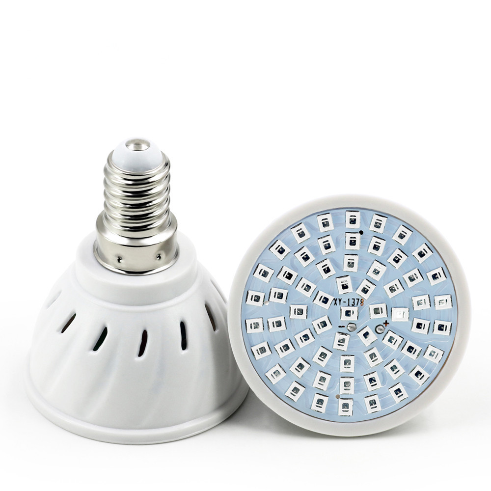 หลอดไฟ LED 60ดวง80ดวงสำหรับปลู - Plant Grow Light Full Spectrum บทวิจารณ์และราคา