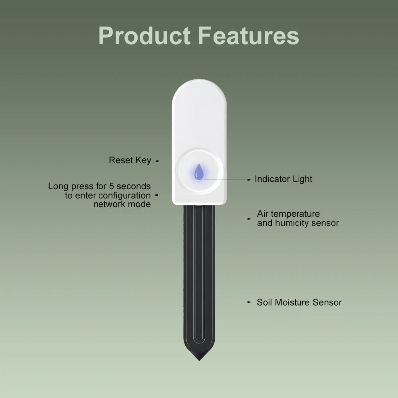 เซ็นเซอร์วัดความชื้นในดินอัจฉร - Smart Soil Sensor บทวิจารณ์และราคา