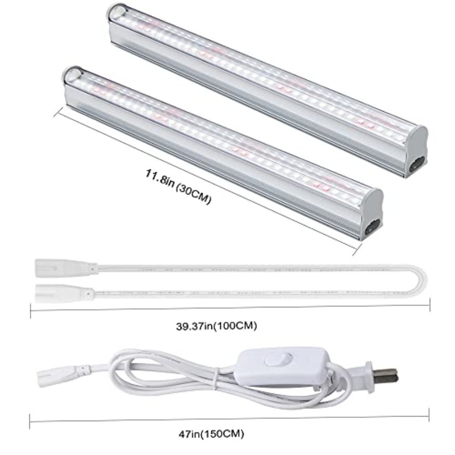 แถบไฟ LED สำหรับปลูกพืชในร่ม,  - Plant Grow Light Full Spectrum บทวิจารณ์และราคา