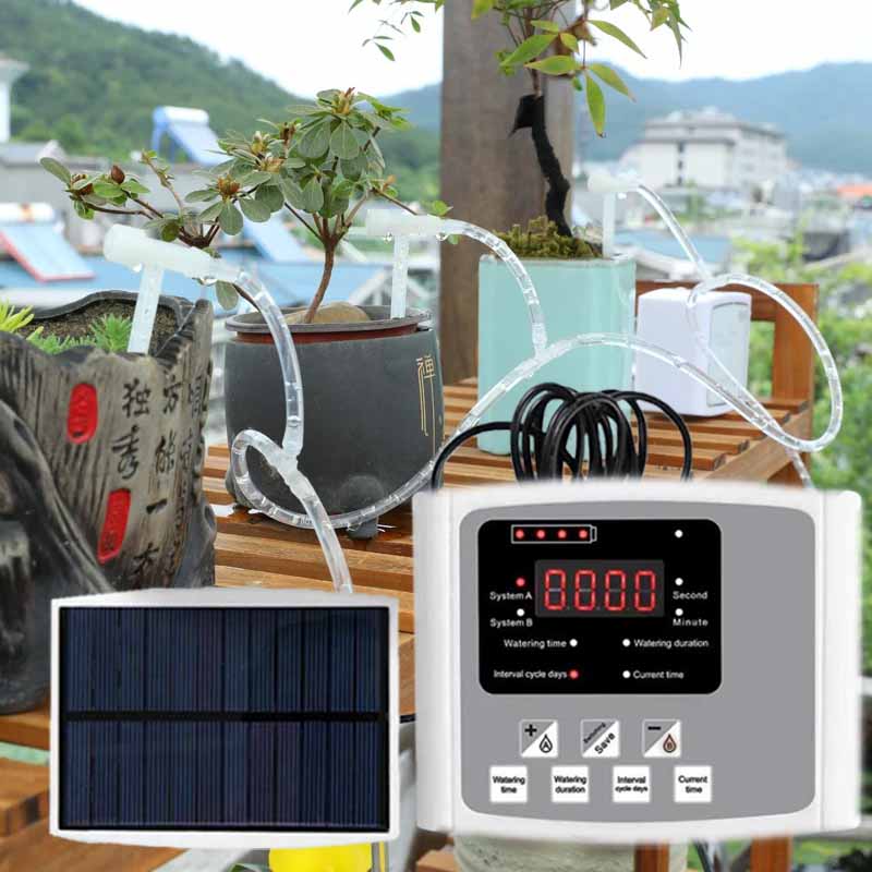 อุปกรณ์รดน้ำหยดพลังงานแสงอาทิต - Smart Garden Herb บทวิจารณ์และราคา