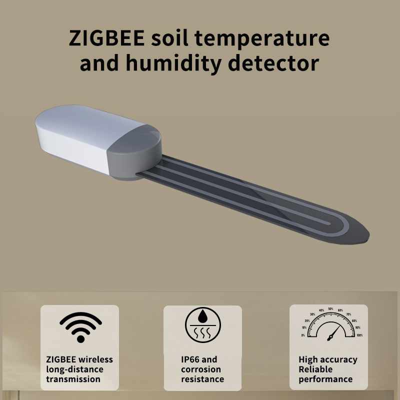 เซ็นเซอร์ดิน ZigBee 3.0 ตรวจจั - Smart Soil Sensor บทวิจารณ์และราคา