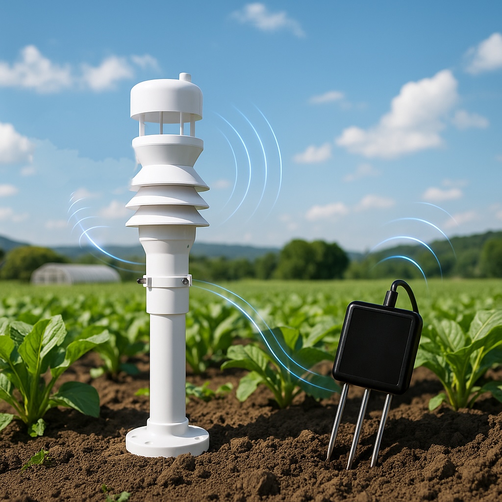 สถานีตรวจอากาศกลางแจ้งพลังงานแ - Smart Soil Sensor บทวิจารณ์และราคา