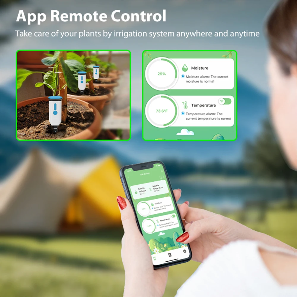 Haozee Tuya Smart WiFi เซ็นเซอ - Smart Soil Sensor บทวิจารณ์และราคา