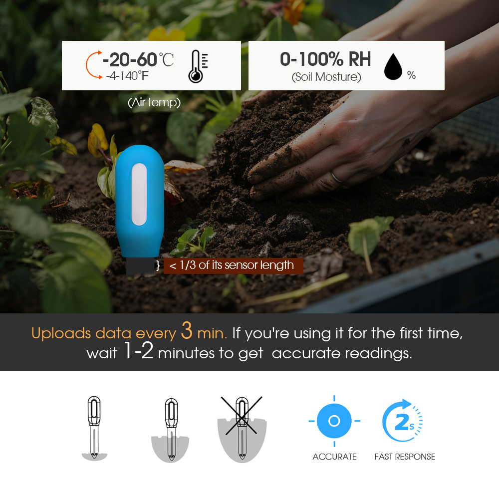เซ็นเซอร์วัดความชื้นในดิน Tuya - Smart Soil Sensor บทวิจารณ์และราคา