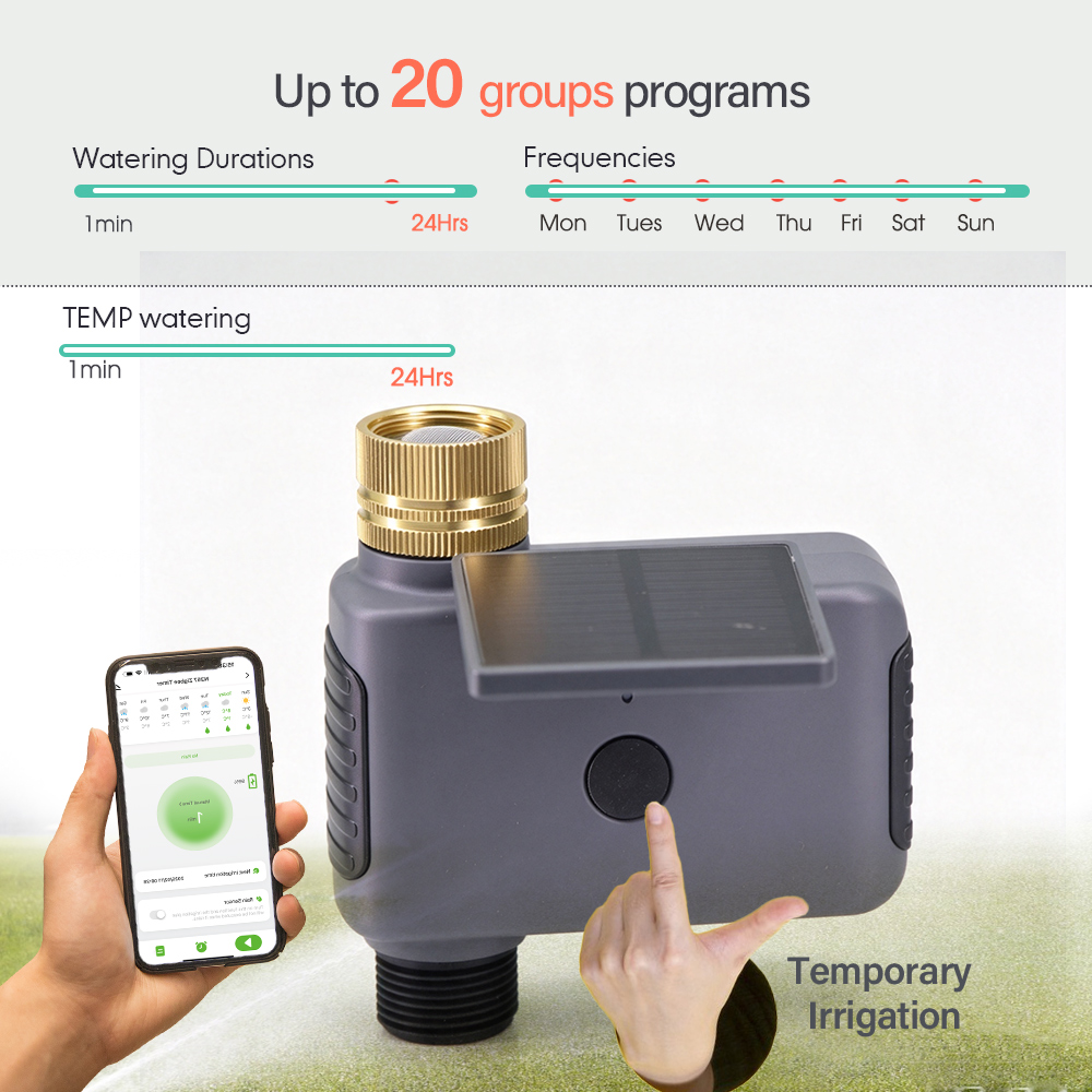 BSP/NPT Tuya Smart Solar Wifi  - Smart Garden Refill บทวิจารณ์และราคา