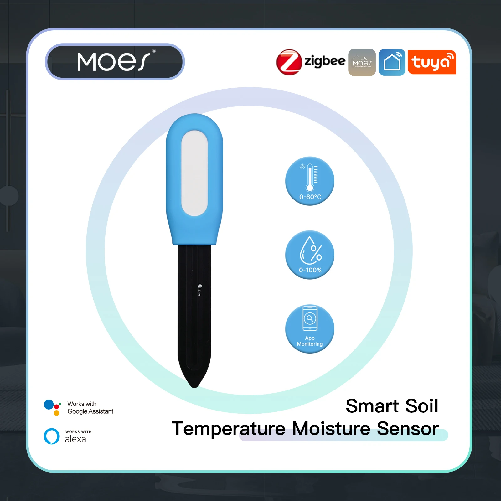 เครื่องวัดความชื้นในดินเครื่อง - Smart Soil Sensor บทวิจารณ์และราคา