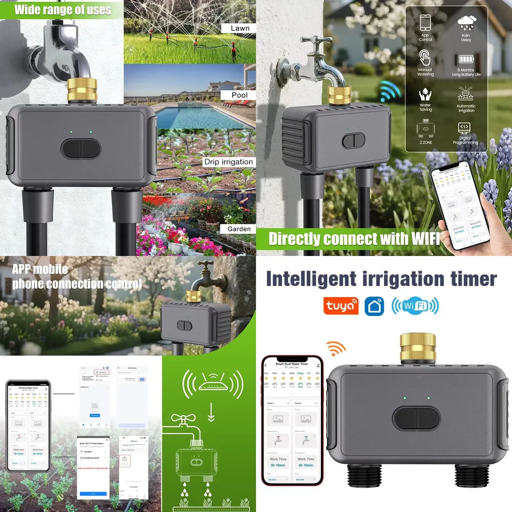 WAP01 ตัวตั้งเวลาควบคุมการรดน้ - Smart Garden บทวิจารณ์และราคา