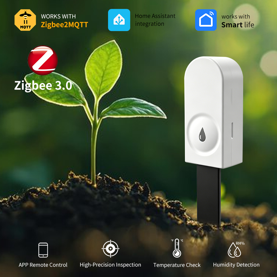 เครื่องวัดความชื้นและอุณหภูมิด - Smart Soil Sensor บทวิจารณ์และราคา