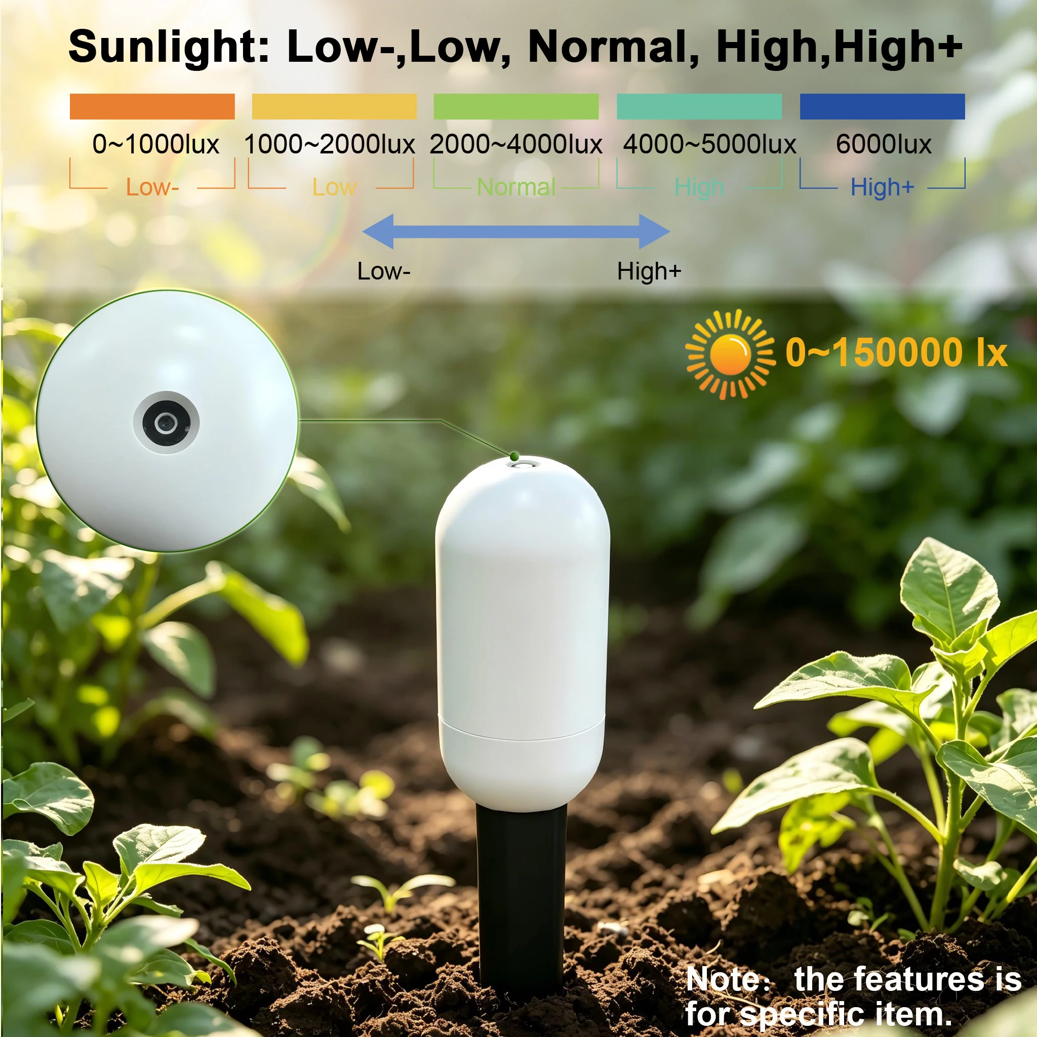 เครื่องตรวจวัดความชื้นและอุณหภ - Smart Soil Sensor บทวิจารณ์และราคา