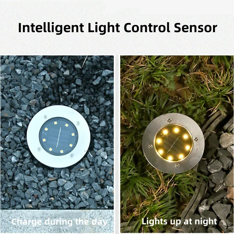 4ชิ้นไฟไฟติดสวนพลังงานแสงอาทิต - Smart Garden Tools บทวิจารณ์และราคา