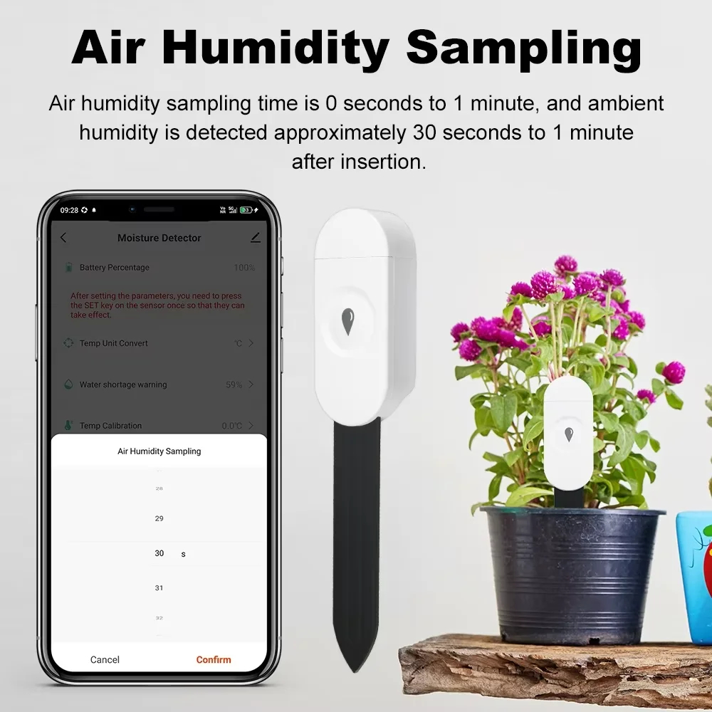 เครื่องตรวจวัดความชื้นและอุณหภ - Smart Soil Sensor บทวิจารณ์และราคา